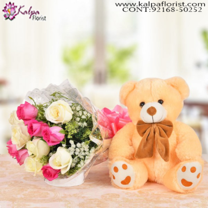 Send Flowers and Teddy Bear, Send Flowers and Teddy Bear Online, Send Flowers and Teddy Bear to India, Send Teddy Bear and Flowers Uk, Send Flowers and a Teddy Bear, Online Flowers and Chocolates Delivery in Pune, Same Day Delivery Birthday Gifts for Him Send Combo Gifts Online in India, Buy Combo Gifts, Same Day Delivery Gifts, Birthday gifts online Shopping, Send Combo Gifts India, Combo Gifts Delivery, Buy Combo Gifts, Buy/Send Online All Combo Gifts, Gifts Combos Online, Buy Combo Gifts for Birthday Online, Kalpa Florist.