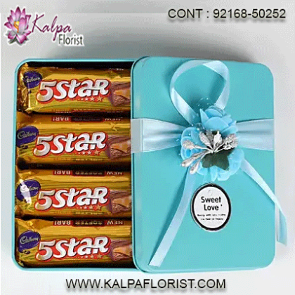 Chocolate For Birthday Gifts and Hampers direct from Kalpa Florist. Choose from our fantastic online range or Make Your Own totally unique hamper online. Next Day Delivery Available.