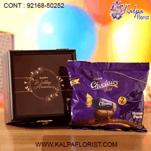 Send Chocolates to Kalpa Florist offers same day online chocolates delivery in Gurgaon on best price. We deliver chocolates hampers, chocolate bouquet, Ferrero Rocher, all Indian & Imported chocolates basket in Gurgaon.