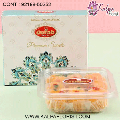 Buy Sweets Online in Mumbai from Kalpa Florist at affordable price. We offer online sweets delivery in Mumbai. Book sweets order for festivals.