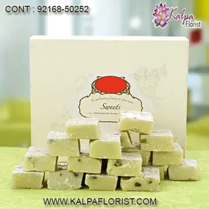 Send online Indian sweets online to USA best prices from Kalpa Florist deliver best quality indian mithai to united states with free & same day delivery.