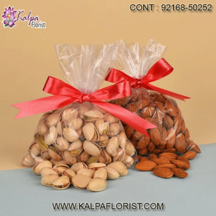 Send Dry Fruits to USA We have included some dry fruits like pistachios, raisins, almonds, cashew nuts, etc. in fancy packaging to add meaning to your thoughtful gift ideas