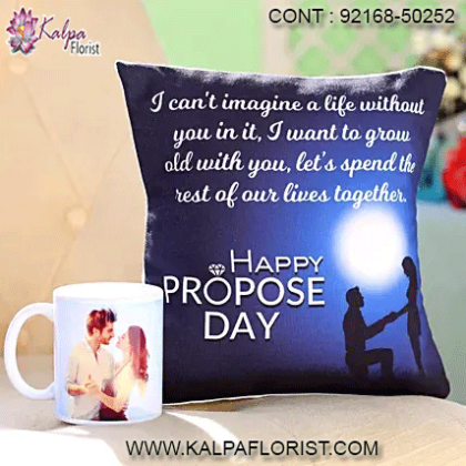 Valentine Romantic Gift | Buy Valentine Romantic Gifts from Kalpa Florist for Him & Her. Buy top valentine gifts like Cushions, Mug, roses, teddy and more.