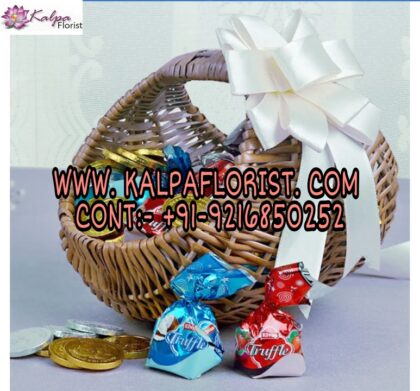 Basket Of Chocolaty Treat