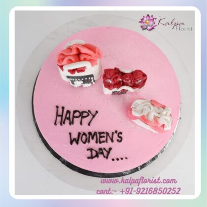 Online Womens Day Cake Delivery In Bathinda