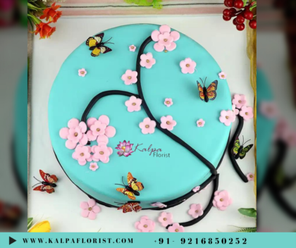 Butterfly Designer Fondant Cake | Send Cakes To India From USA | Kalpa Florist, fondant cake near me, fondant cakes near me, fondant cake bakery near me, cake with fondant near me, how much is fondant cake, bakeries that do fondant cakes near me, fondant cake toppers near me, how much does a fondant cake cost, fondant cake prices near me, fondant cake makers near me, fondant cake shop near me, fondant cake classes near me, fondant birthday cake near me, who makes fondant cakes near me, how to make icing for fondant cakes, fondant cake decorating classes near me, how to make eggless fondant cake at home, fondant cake making classes near me, what kind of cake is best for fondant, which cake is best for fondant, what is the best cake to use for fondant, fondant cake courses near me, does walmart do fondant cakes, where to buy fondant cake near me, how much is a fondant cake cost, does walmart make fondant cakes,  send cakes to india, send cakes to india from usa, send cakes to india online, send cakes to india from usa online, send cakes to india from canada, send cakes to india from australia, send cakes to india from uk, send special cakes to india, Butterfly Designer Fondant Cake | Send Cakes To India From USA | Kalpa Florist