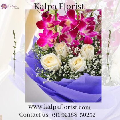 Mixed Flower Bouquet Send Flowers Online Jalandhar uk