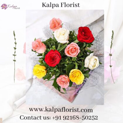 Mixed Roses Bouquet Send Flowers Online Same Day uk