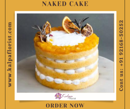 Naked Cake Near Me | Send Cake In India | Kalpa Florist,