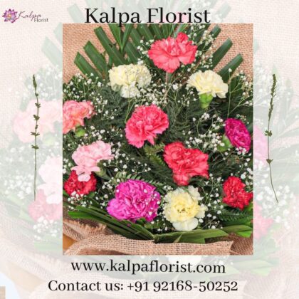 Bouquet of 10 Pink Gerberas Send Flowers To Delhi usa