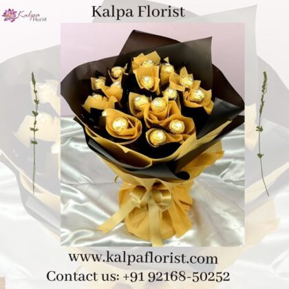 Luxury Ferrero Rocher Bouquet Send Chocolate For Birthday uk