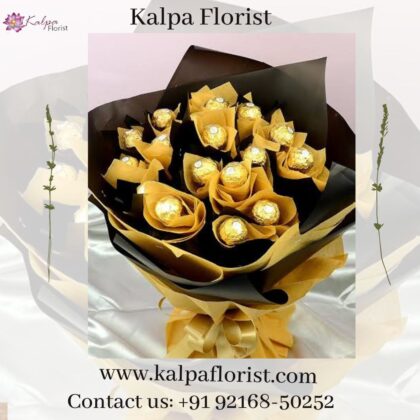 Luxury Ferrero Rocher Bouquet Send Chocolate For Birthday usa