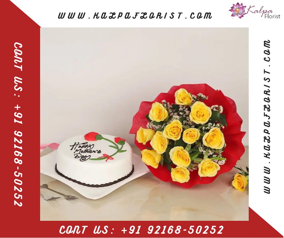 Mother Day Special Combo Send Flower And Cake To India