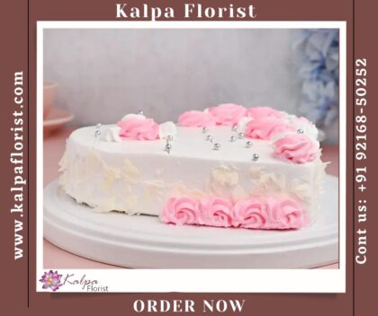 Snowy Birthday Cake Send Cake To India Online usa