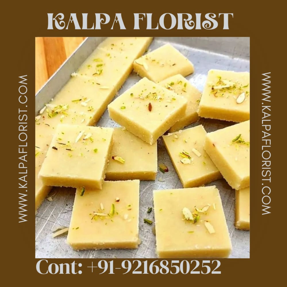 Tasteful Pista Burfi ( Send Sweets To India From Canada )