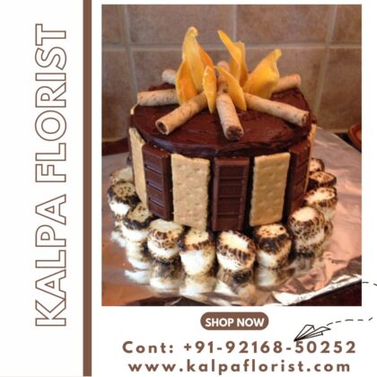 Lohri Theme Cake ( Online Cake Delivery In Ludhiana )