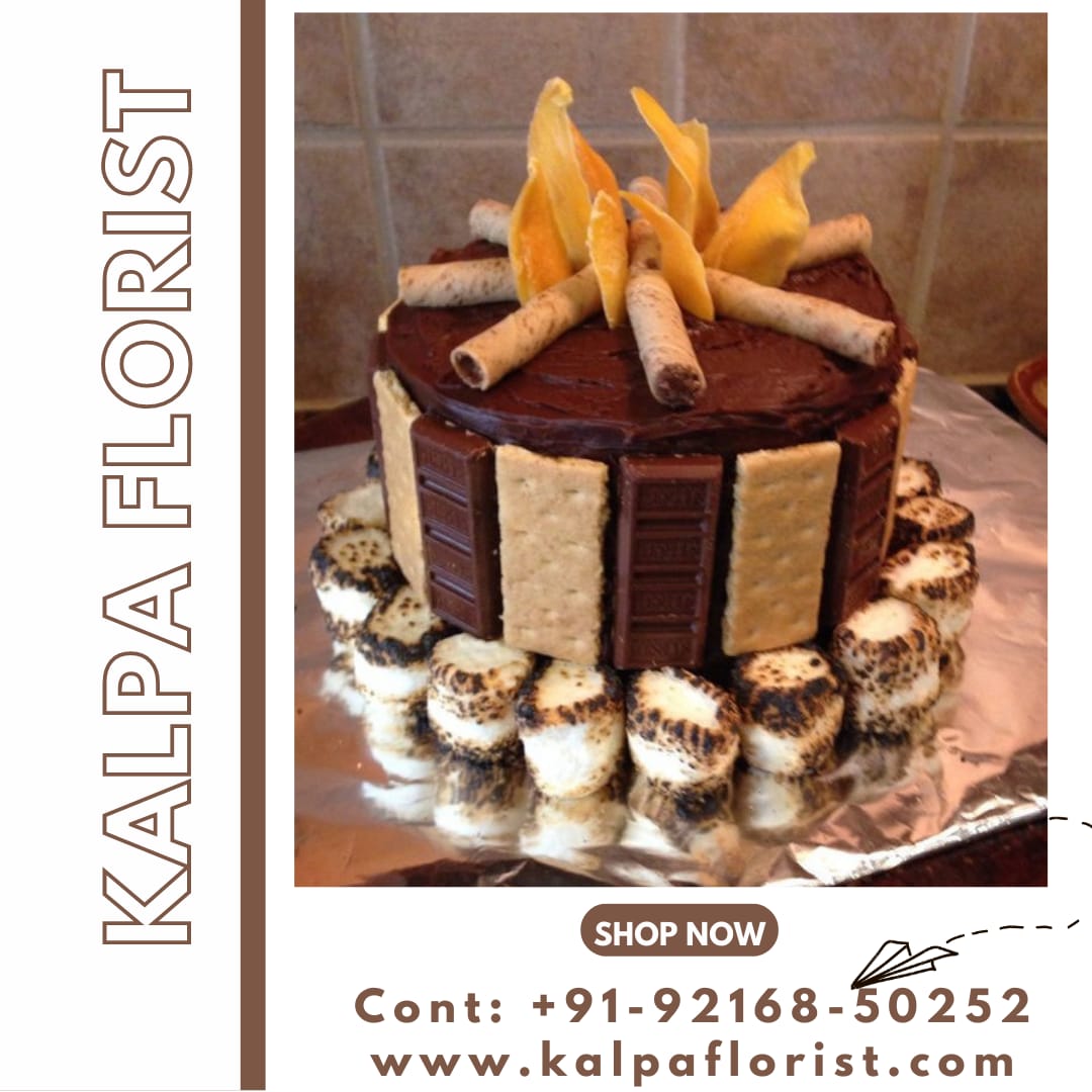 Lohri Theme Cake ( Online Cake Delivery In Ludhiana )