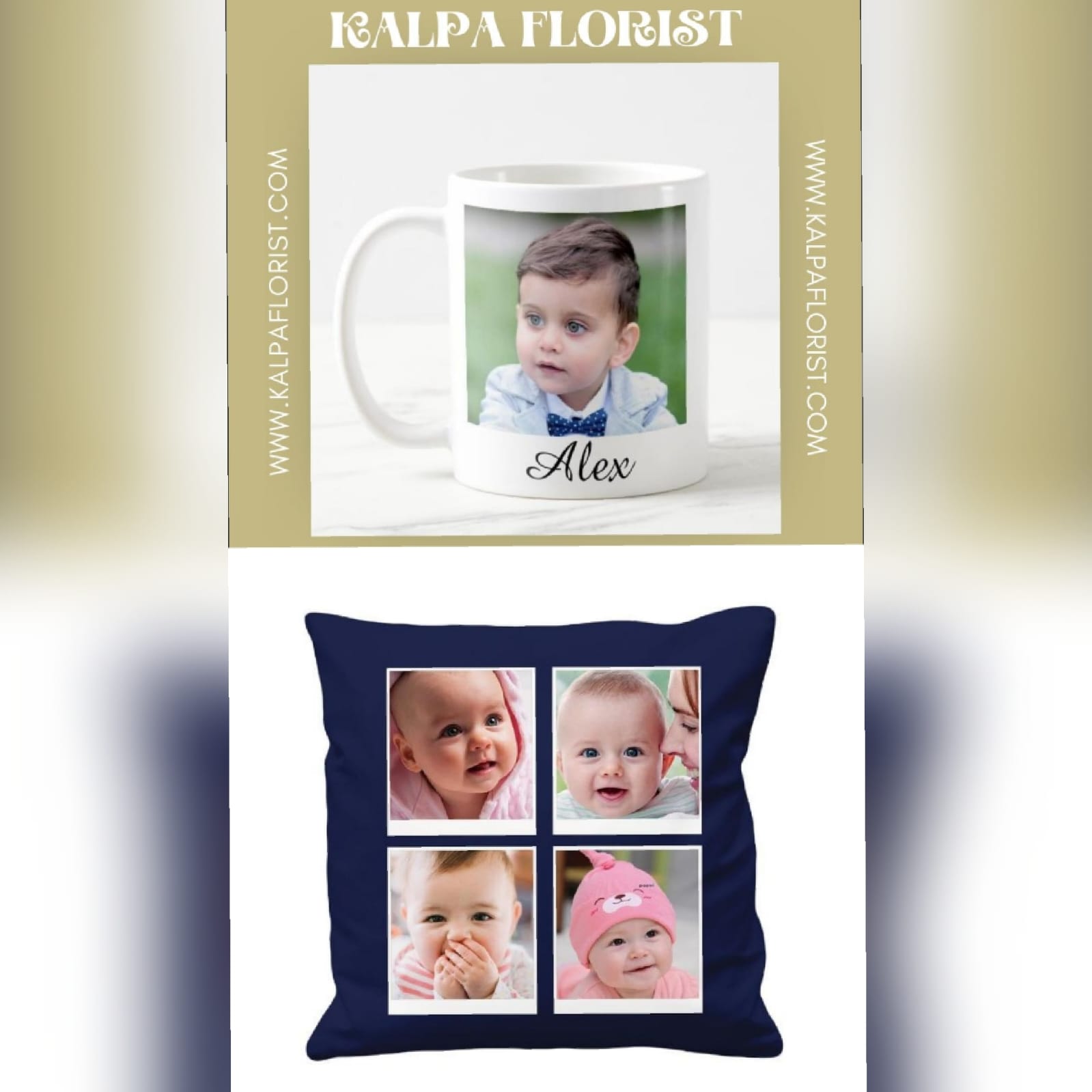 Personalised Cushion & Mug Gift ( Online Gifts Delivery In Patiala )