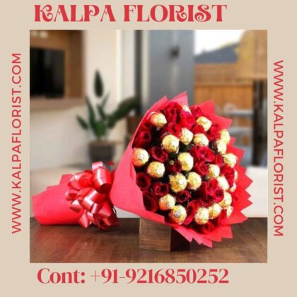 Ferrero Rocher Chocolate Bouquet ( Ferrero Rocher Bouquet Near Me )