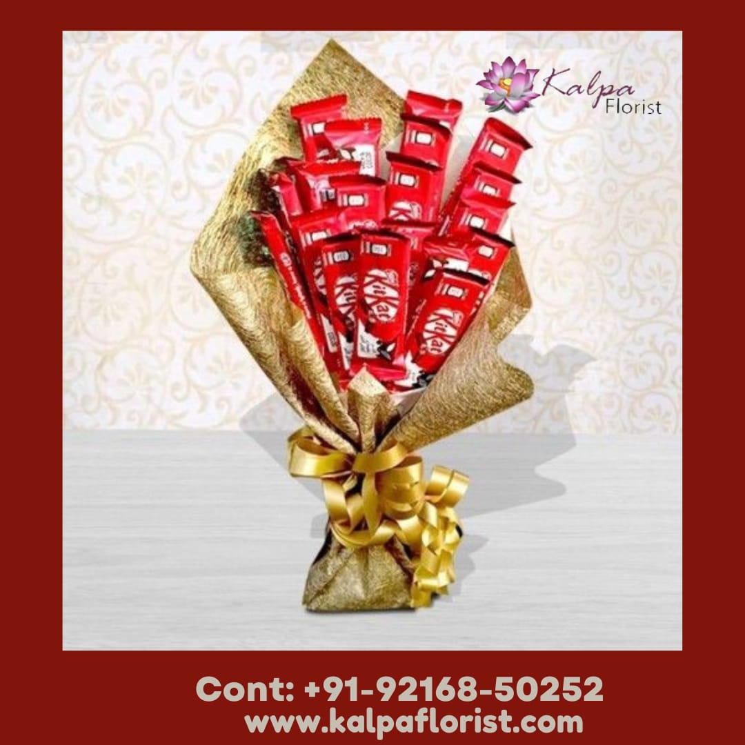 Kitkat Chocolaty Bouquet ( Send Chocolate Online India)